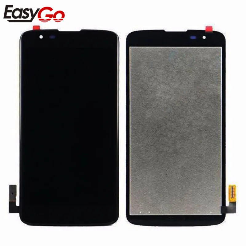 Черный Белый для LG K7 ЖК дисплей + кодирующий преобразователь сенсорного экрана в