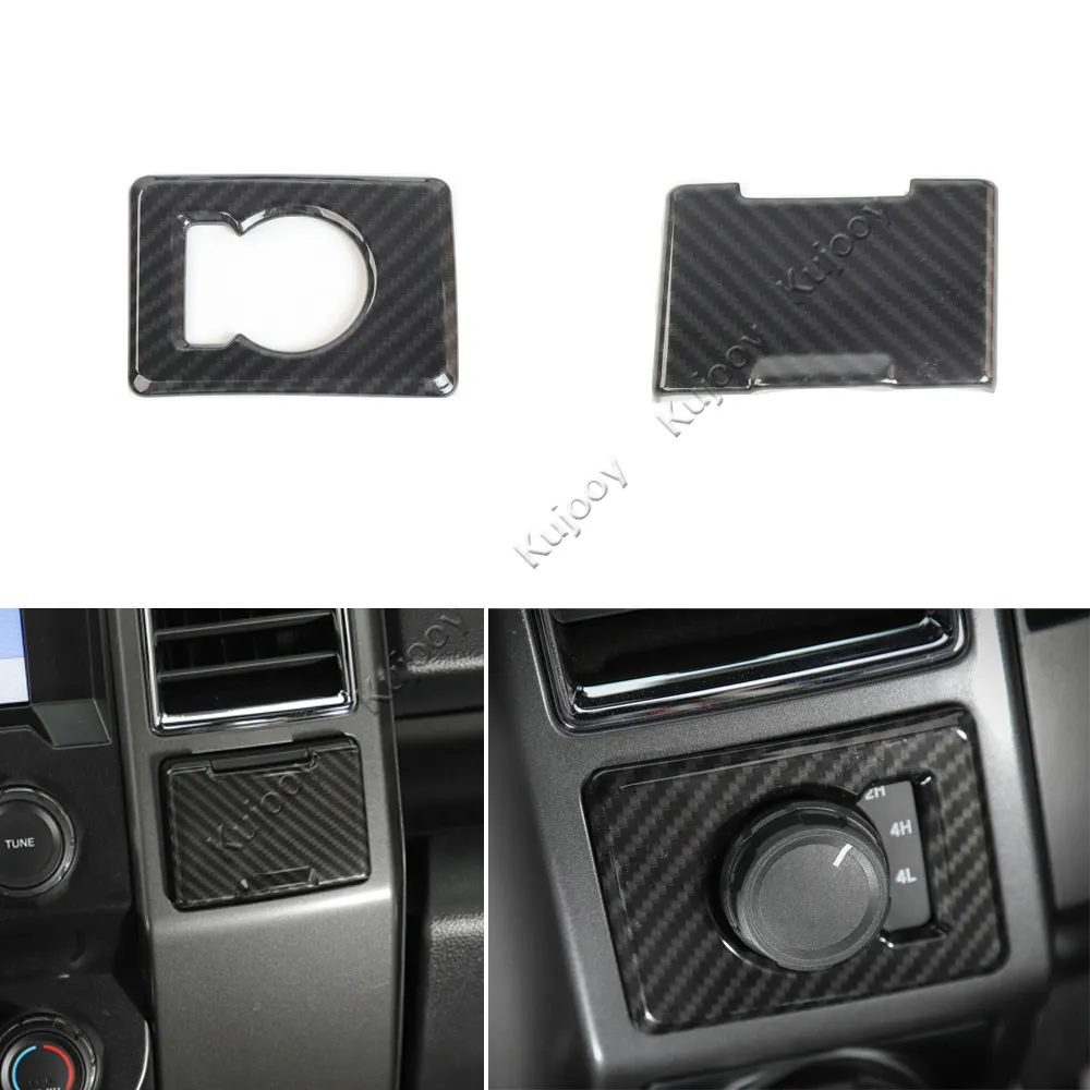 Рукоятка привода 4WD из АБС-пластика/задняя крышка для Ford F150 2015 + аксессуары для автостайлинга