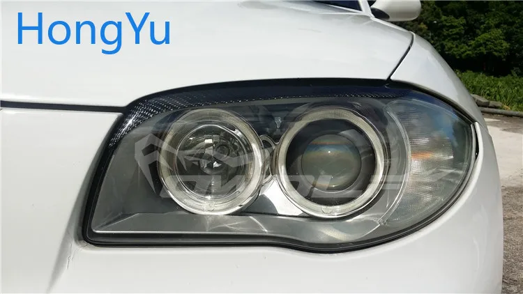 Светильник для бровей из углеродного волокна BMW 1 серии E87 E82 120I 130I 04 10|Наклейки на