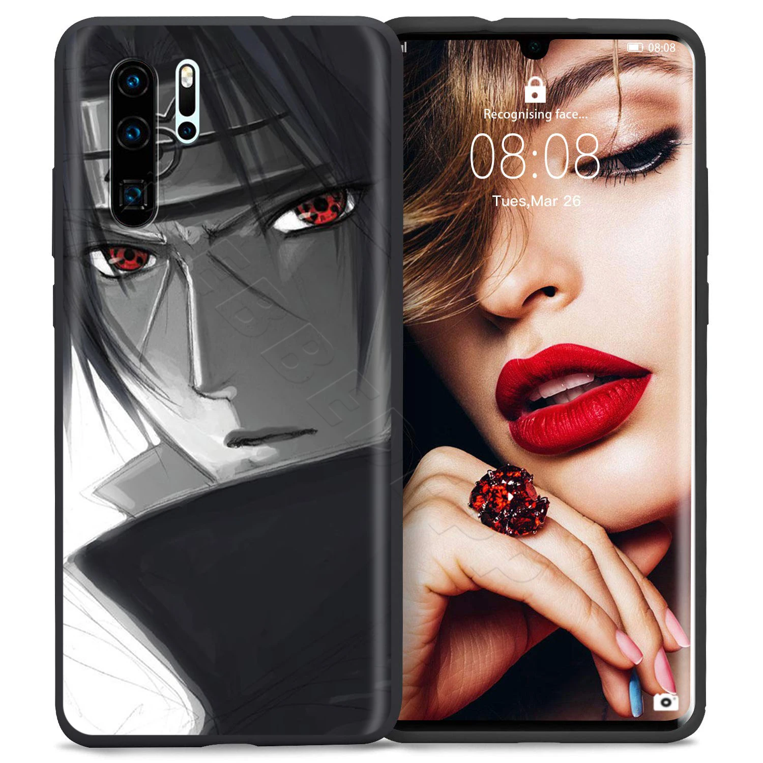 Webbedepp в коробке Коллекционная модель игрушки Наруто Какаши чехол для Huawei P8 P9 P10 P20 P30 Lite Pro P Smart Z Мини