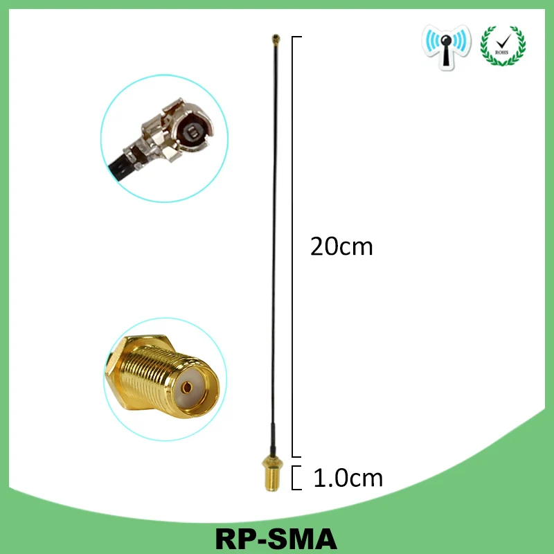 GRANDWISDOM 868mhz antenna 3dbi sma male 915mhz lora antene module lorawan ipex 1 SMA female pigtail Extension Cable
