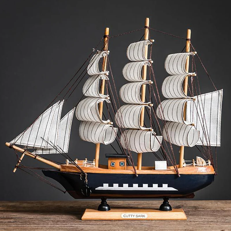 Креативная Парусная модель домашний декор деревянная дорожного движения