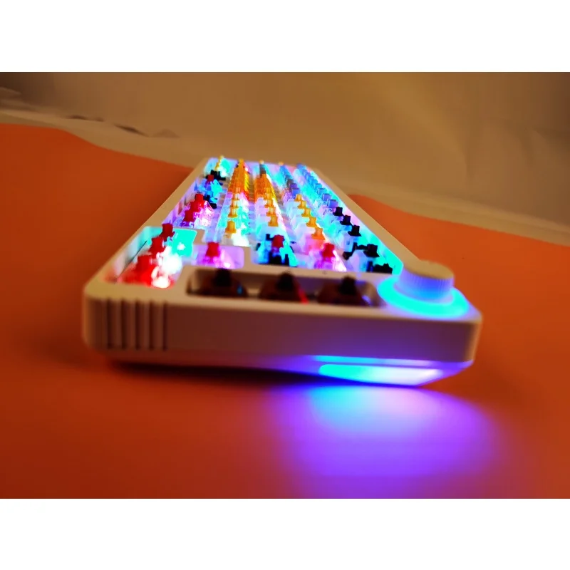 TM680 механическая клавиатура с горячей заменой набор сделай сам Проводная RGB