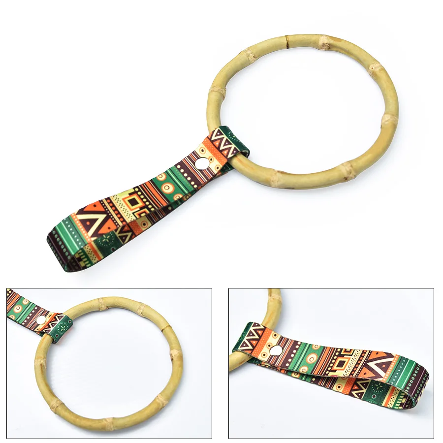 Специальный стиль Бамбуковый JDM Tsurikawa кольцо поезд автобус ручка ремешок для