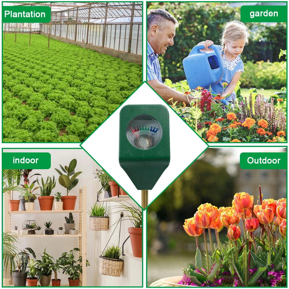 Mini Soil Humidity Dry Wet Detection Temperature Moisture Meter Detector Portable Garden Plant Flower Potted Analyzer Tool | Инструменты