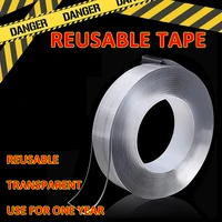 1m 2m 3m 5m nano tape transparent double sided tape non marking washable kitchen bathroom wall sticker waterproof tapes