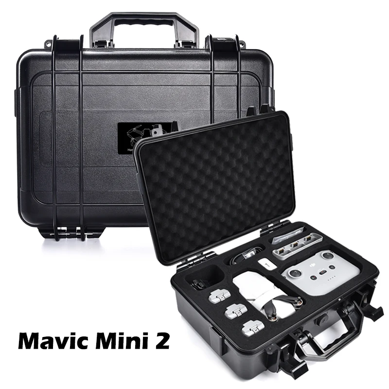 

Mavic Mini 2 Explosion-proof Case Box ABS Waterproof Hard Cover Shell Handbag Travel Bag For DJI Mavic Mini 2 Drone Accessories