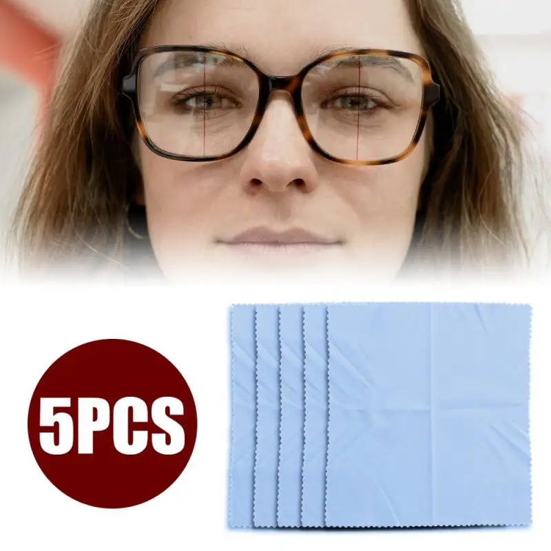 

5 Pcs Reusable Cloth For Eyewear Lens Can Last A Long Time After It Has Been Wiped Better Sustainability Anti-fog Glasses Cloth