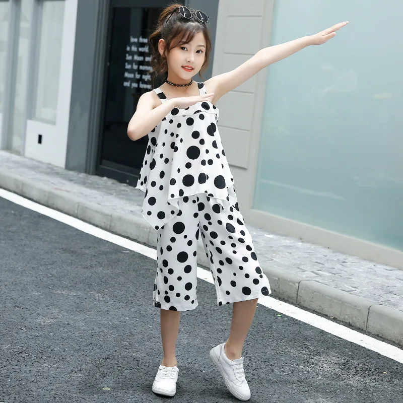 Комплект одежды для девочек 3 12 лет без рукавов|Комплекты девочек| |