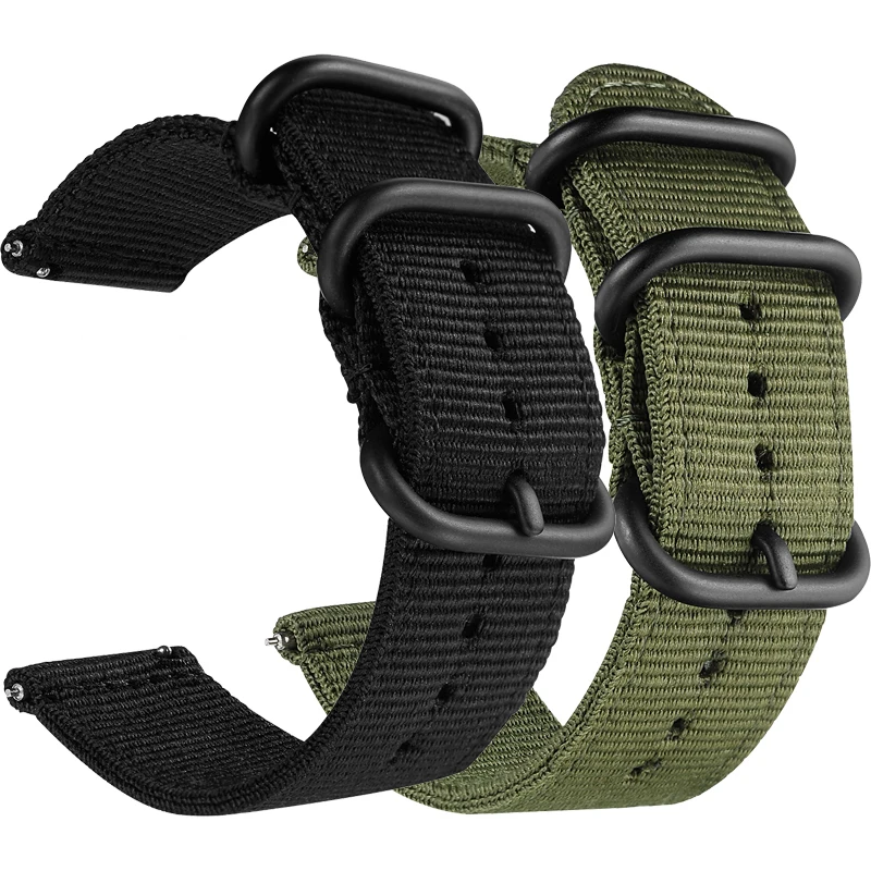 

Canvas Strap For Samsung Galaxy Watch 3 45MM LTE 46/42MM Smart Wristband Watchband Replace Strap For Galaxy Watch 3 41MM Gear S3