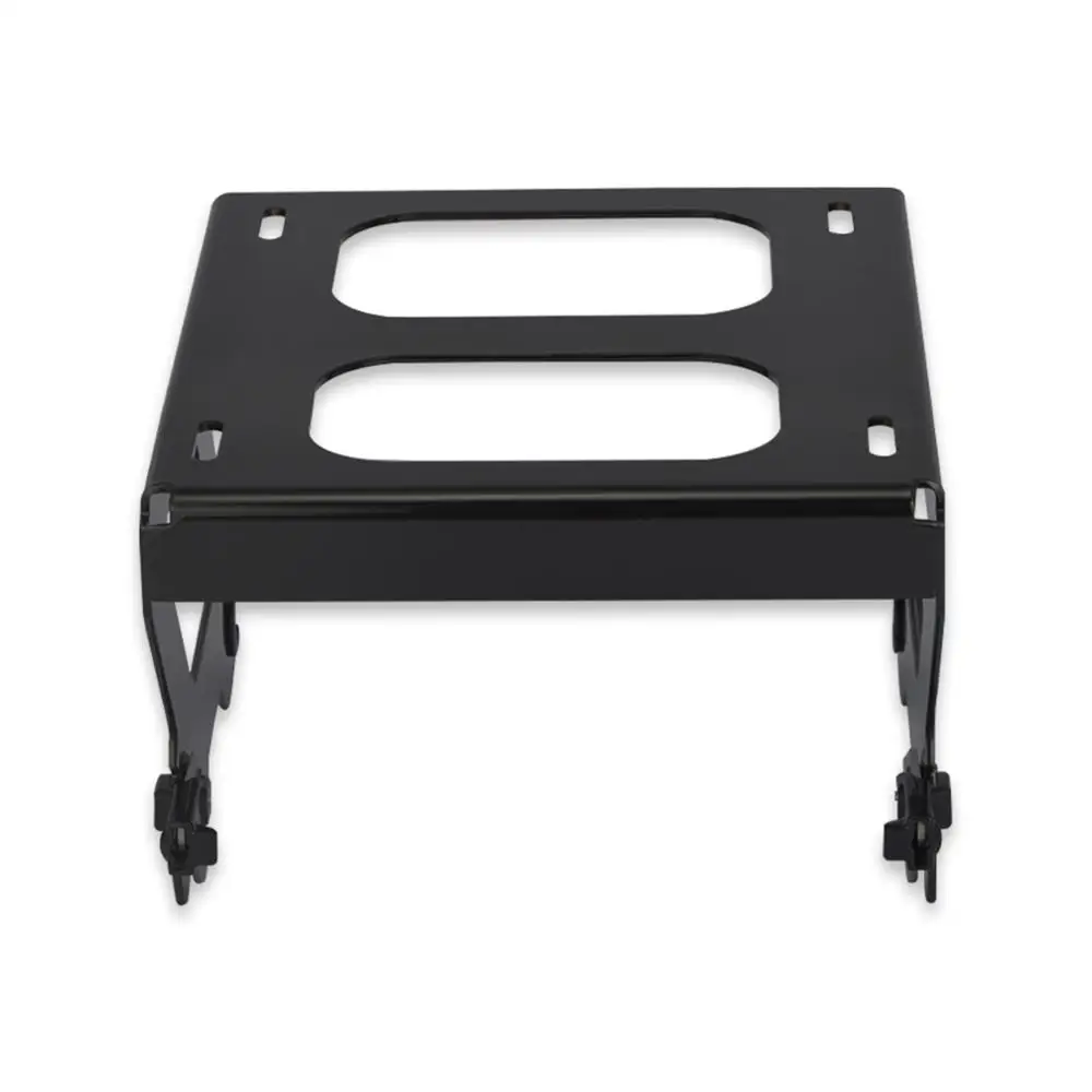 Съемный Черный багажный комплект для путешествий стойка багажа Harley Softail FLDE FLHC FLHCS