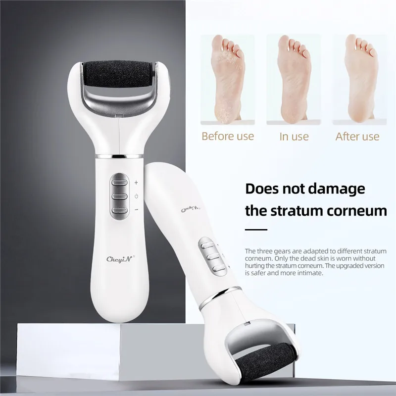 

Professional Foot Callus Remover Rechargeable Pedicure Callus Peeling Machine Electric Foot File Dead Skin Remove Heel Roller 31