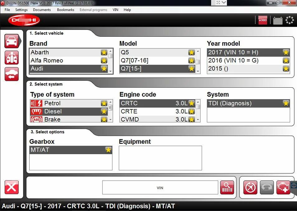 Новейшее программное обеспечение delicht 2017.R3 бесплатное Keygen для 150e Multidiag Vd Ds150e с