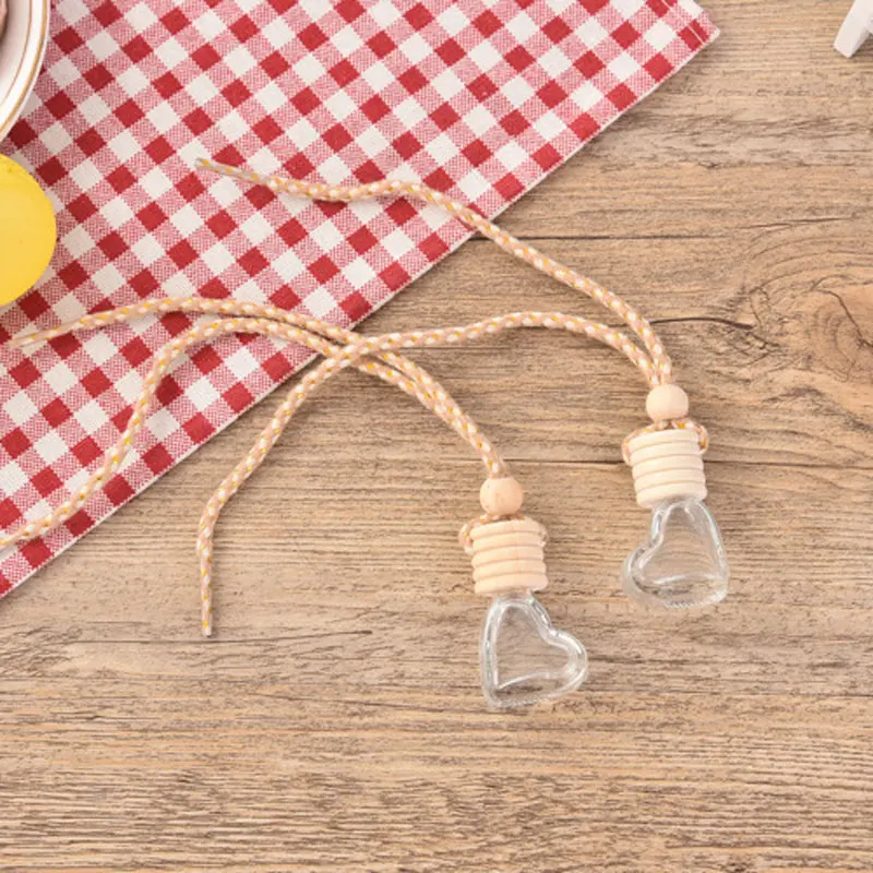 Мини ароматизатор для эфирных масел в форме сердца 5 мл|Многоразовые бутылки| |