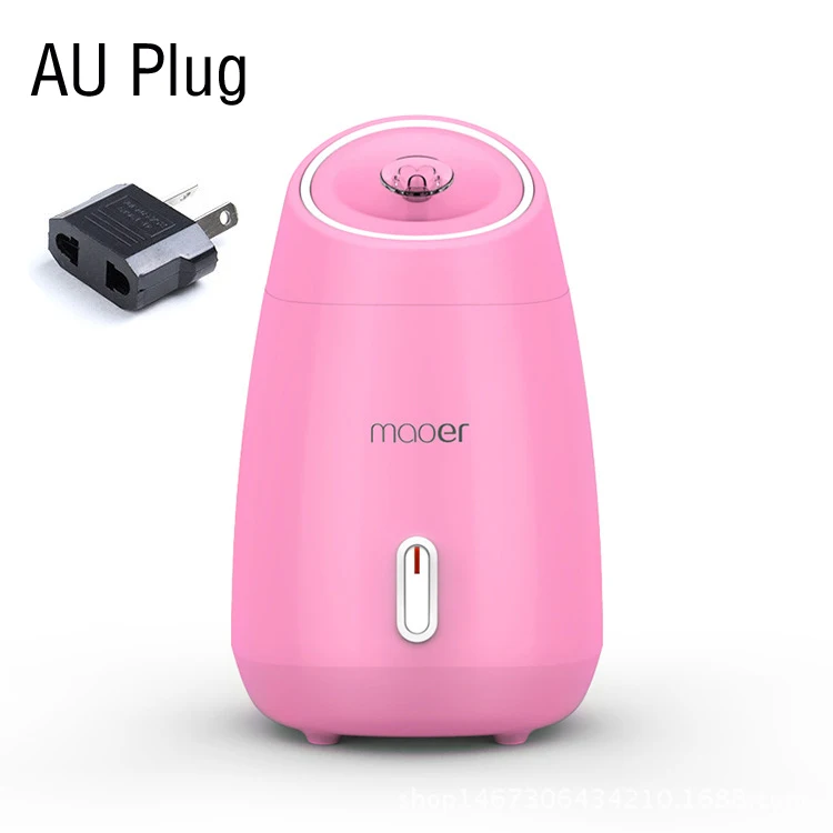 AU Plug Фруктовый растительный паровой аппарат для лица бытовой спа-инструмент для красоты термальные наноспрей отбеливающий воду паровой аппарат для лица машина - Цвет: AU Plug