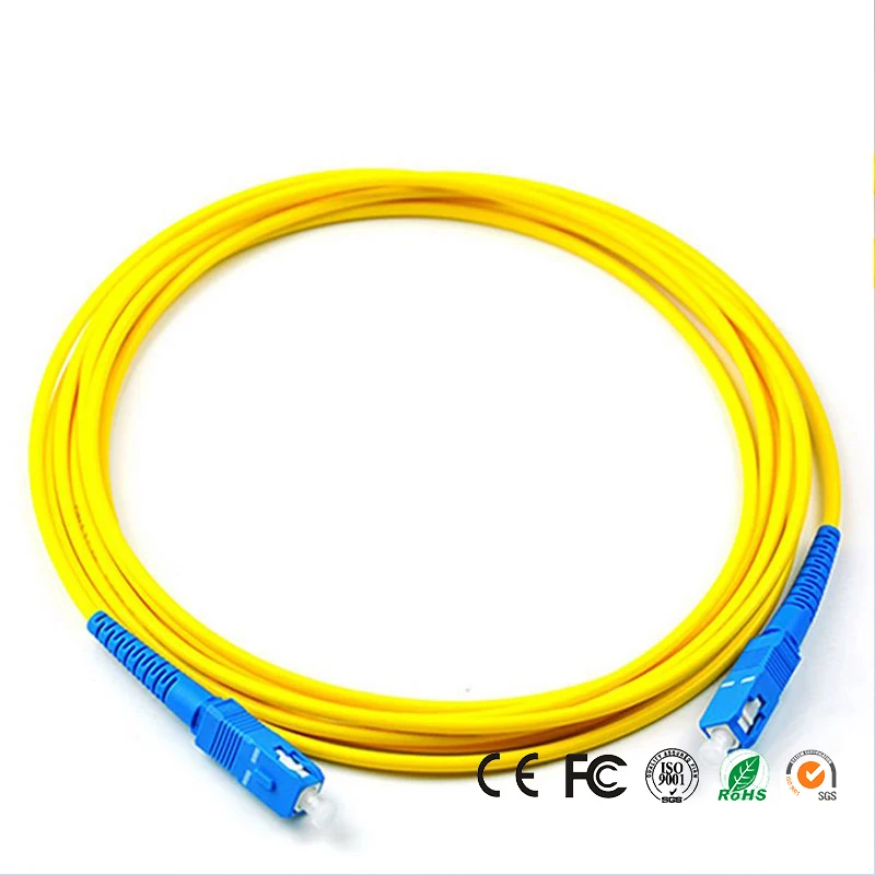

1x2 optical divider Fiber Jumper 3m LC-LC single-mode fiber optic jumper LC / PC-LC / PC / SM 9/125 / 3M / 1PCS / SP / 2.0MM