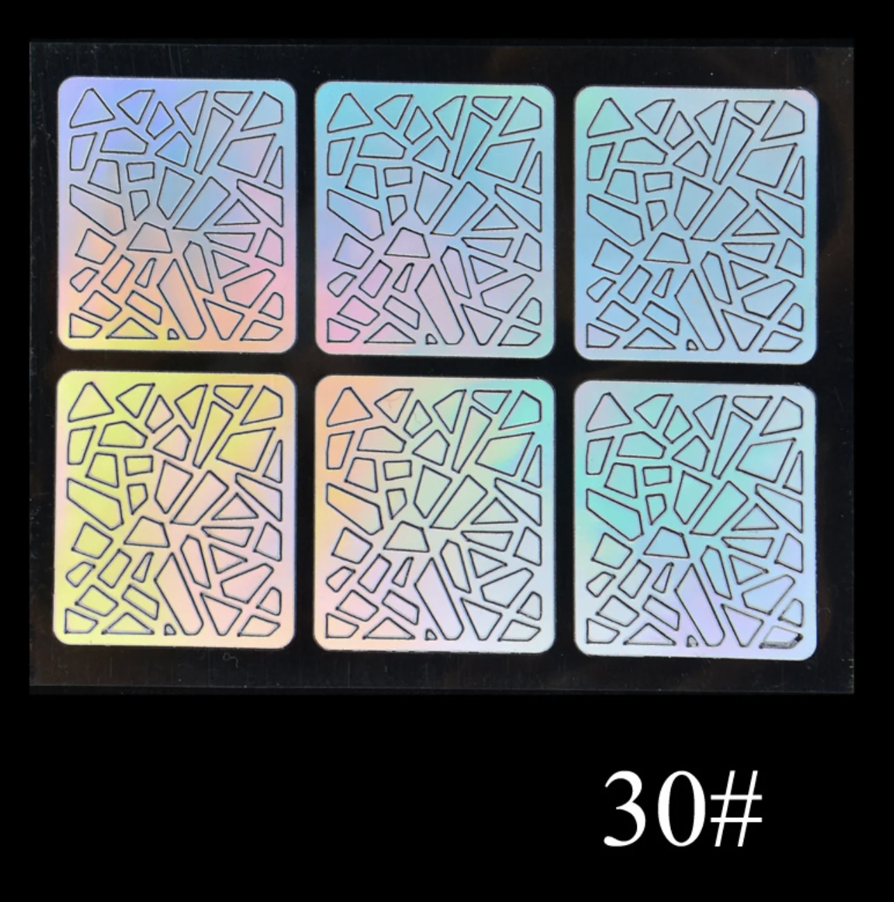 

1pc French Personalized Hollow Nail Art Template plate Sticker 3D nail printing mold UV Gel Stencil Guide Decals Transfer Tip