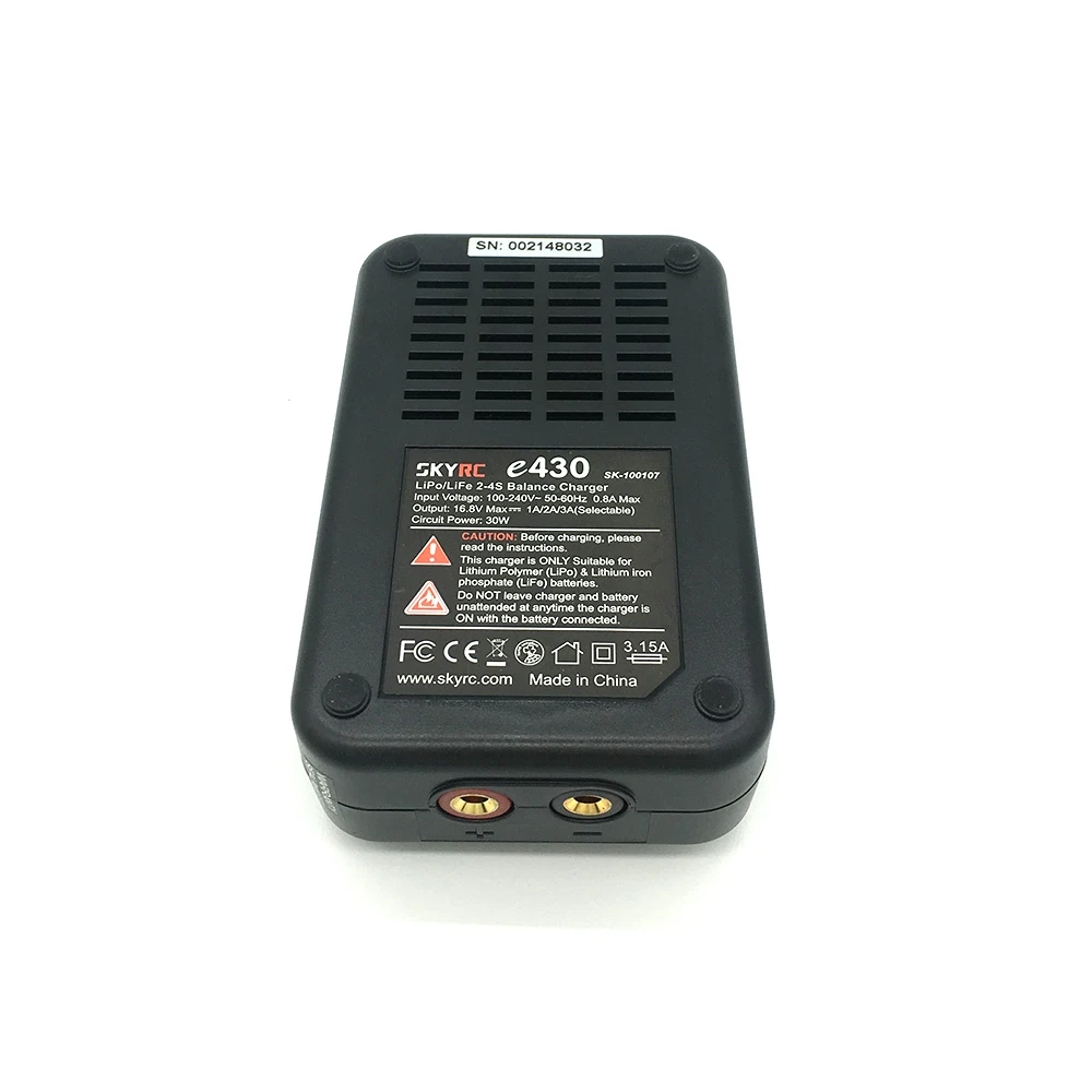 Балансирующее зарядное устройство SKYRC e430 2-4 ядра 30 Вт 1 А/2 а/3 А 100-240 В переменного