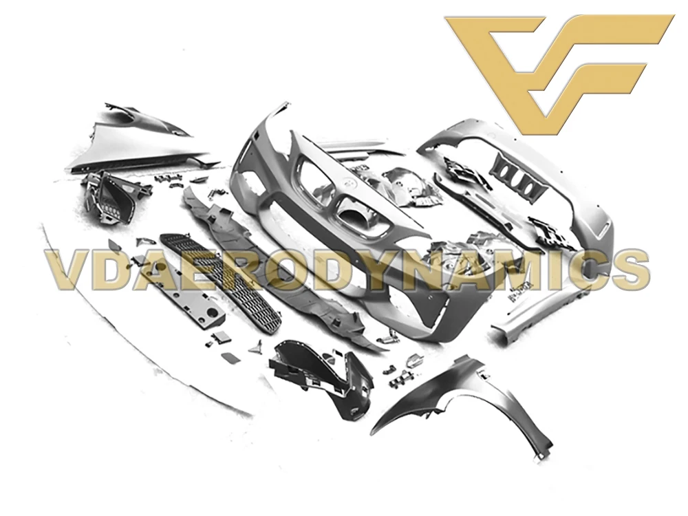 Полный комплект для переднего и заднего бампера подходит 14 20 BMW F22 218i 218d 220i 220d 228i 225d