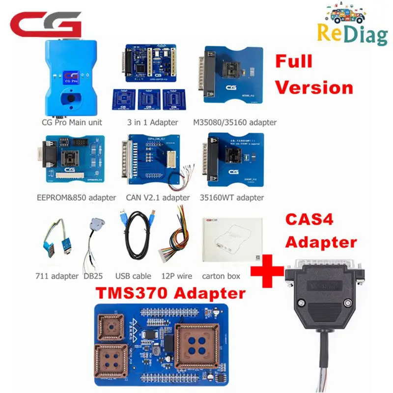 Программатор CGDI CG Pro 9S12 CAS4 программатор CG100 следующего поколения для ключа BMW Freescale