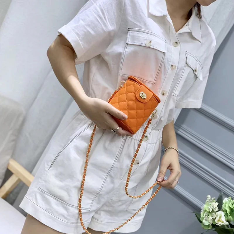 

Сумка кросс-боди женская розовая, Модный саквояж кросс-боди, Кожаный клатч и сумочка на цепочке, 2022