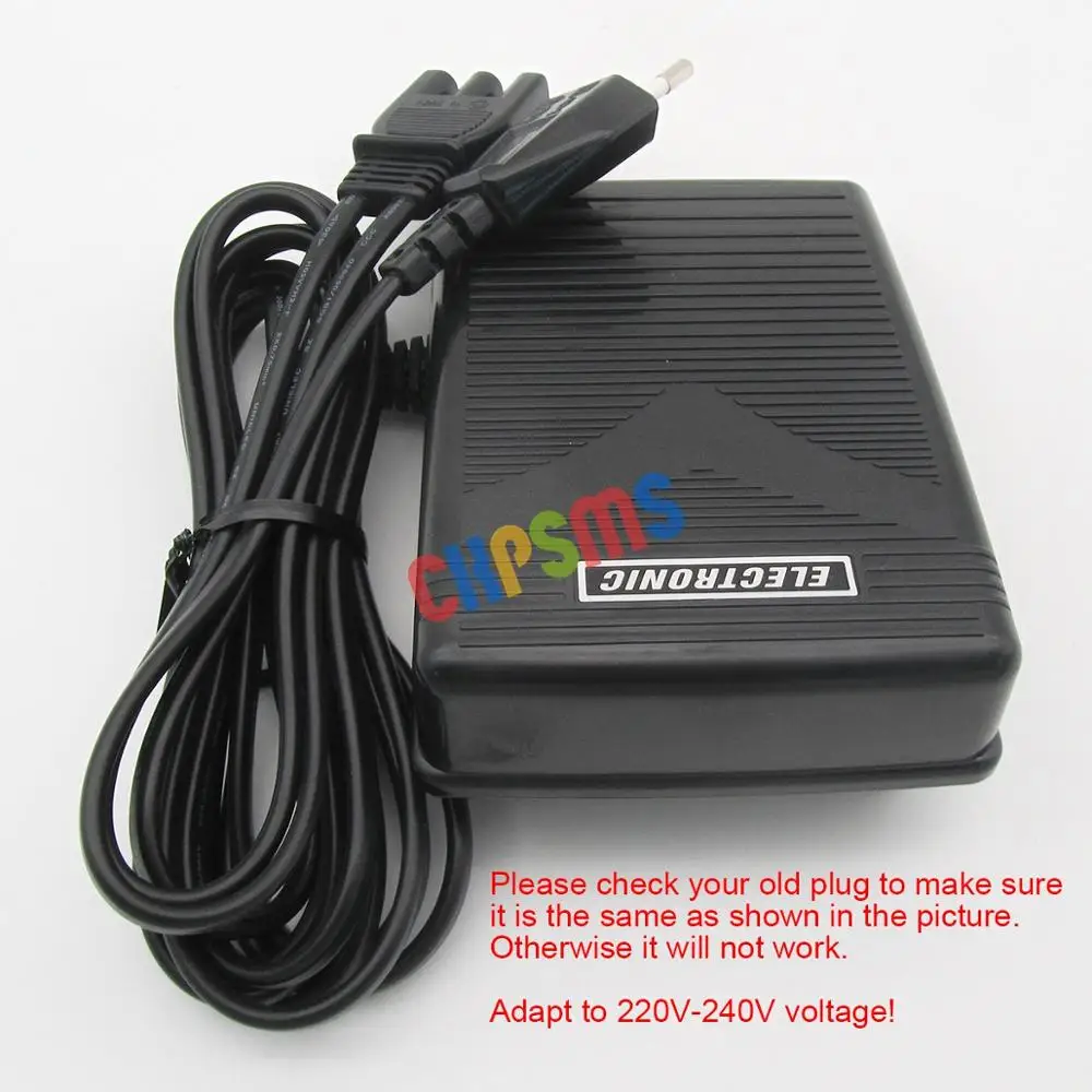 1 шт.# 359102-001-220V педаль управления ногами подходит для певицы 2250,2263, 2273,2639, 2662, E99670, сверхмощный, 4210