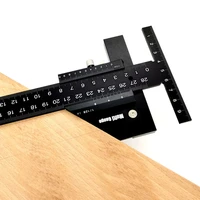 multifunctional square 4590 degree gauge angle ruler woodworking 5 in 1 sliding marking gauge measuring tools