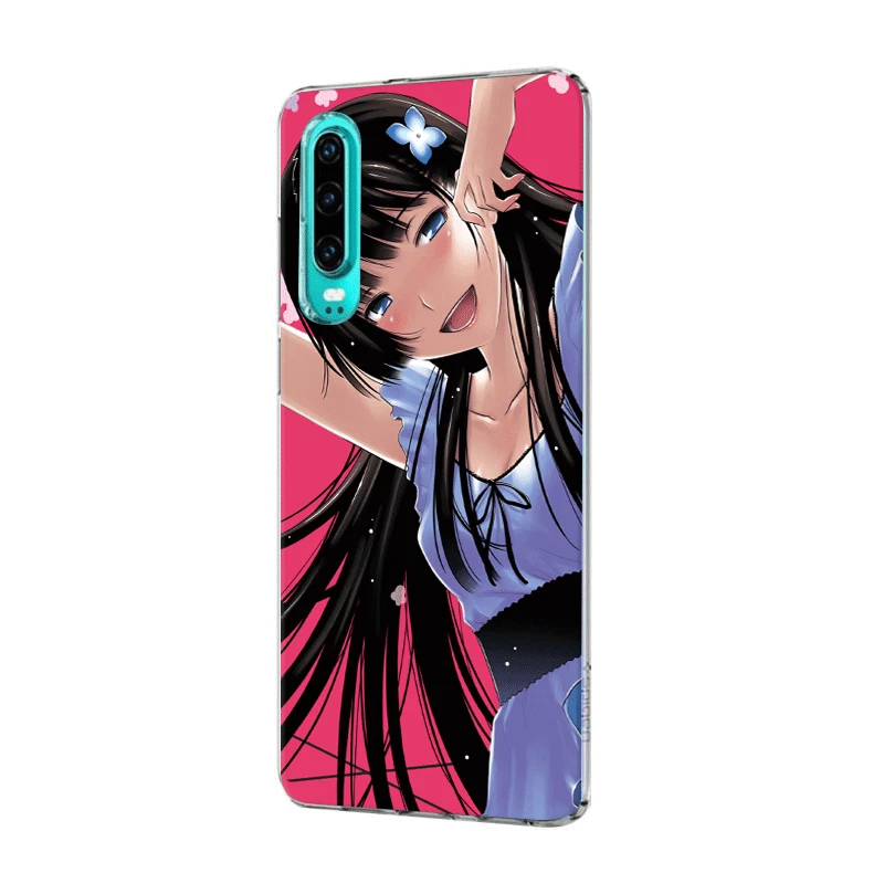 Женский чехол для Huawei P30 P20 P10 P9 P8 P Sart Z Lite Pro Жесткий Чехол Sankarea незакрашенная