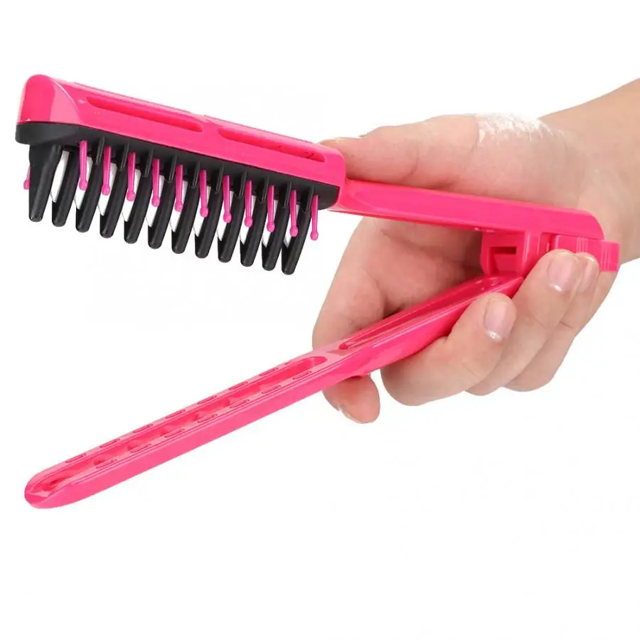 Расческа для бороды щетка волос сделай сам V образная быстрое выпрямление