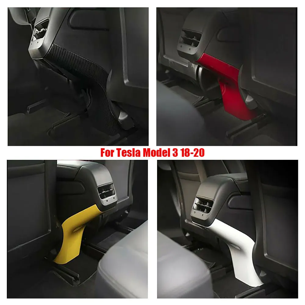 Задняя крышка для Tesla Model 3 Y 17 21 ABS с вентиляционным отверстием и защитой от грязи 4