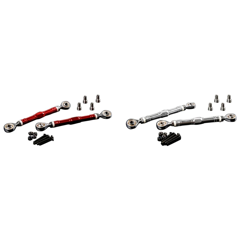 

CNC Suspension Tie Rod Steering Pull Rod Set for 1/5 Rovan BAJA LT KM LOSI 5IVE-T 5T