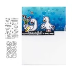 2021 Новое поступление детские металлические штампы и резиновые штампы для скрапбукинга букв крафт трафарет альбомный лист Декор