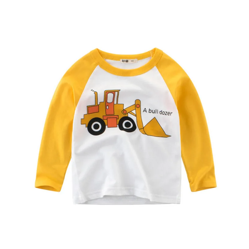 Распродажа! Футболки с мультяшным принтом для мальчиков ростом 100-160 см рубашка