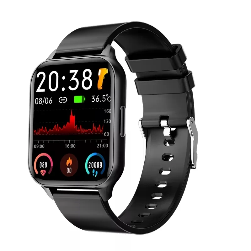 Q26 Smart Watch Women Men 1.7inch Big Screen Fitness Tracker Blood Pressure Heart Rate Monitor Sport