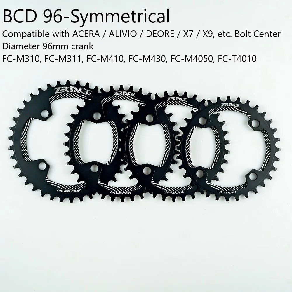 ZRACE BCD96 M звезды MTB круглый звезду Звездочка Асимметричные узкие гребешок с