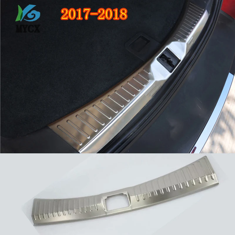 

Накладка на задний бампер для Ford Escape Kuga, защитная накладка на задний бампер из нержавеющей стали