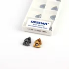 DESKAR 11ER  11IR 0,5 ISO LDA 0,751,01,251,51,752. 2,53,0 LDC токарный станок с ЧПУ резьба токарный инструмент карбидная вставка