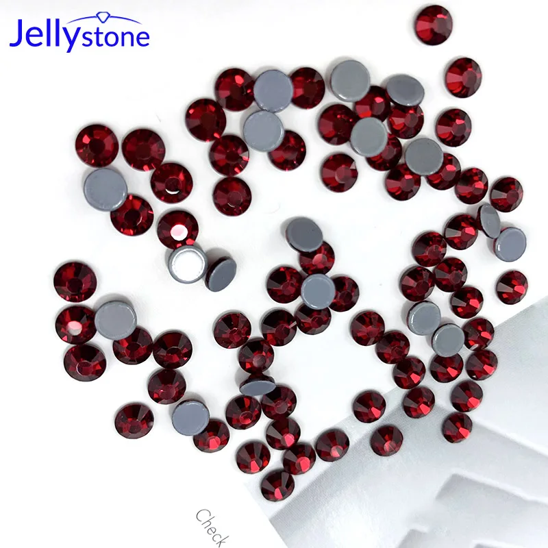 Бесплатная доставка Новая упаковка 1440 шт Сиам горячая фиксация Стразы с сияющими