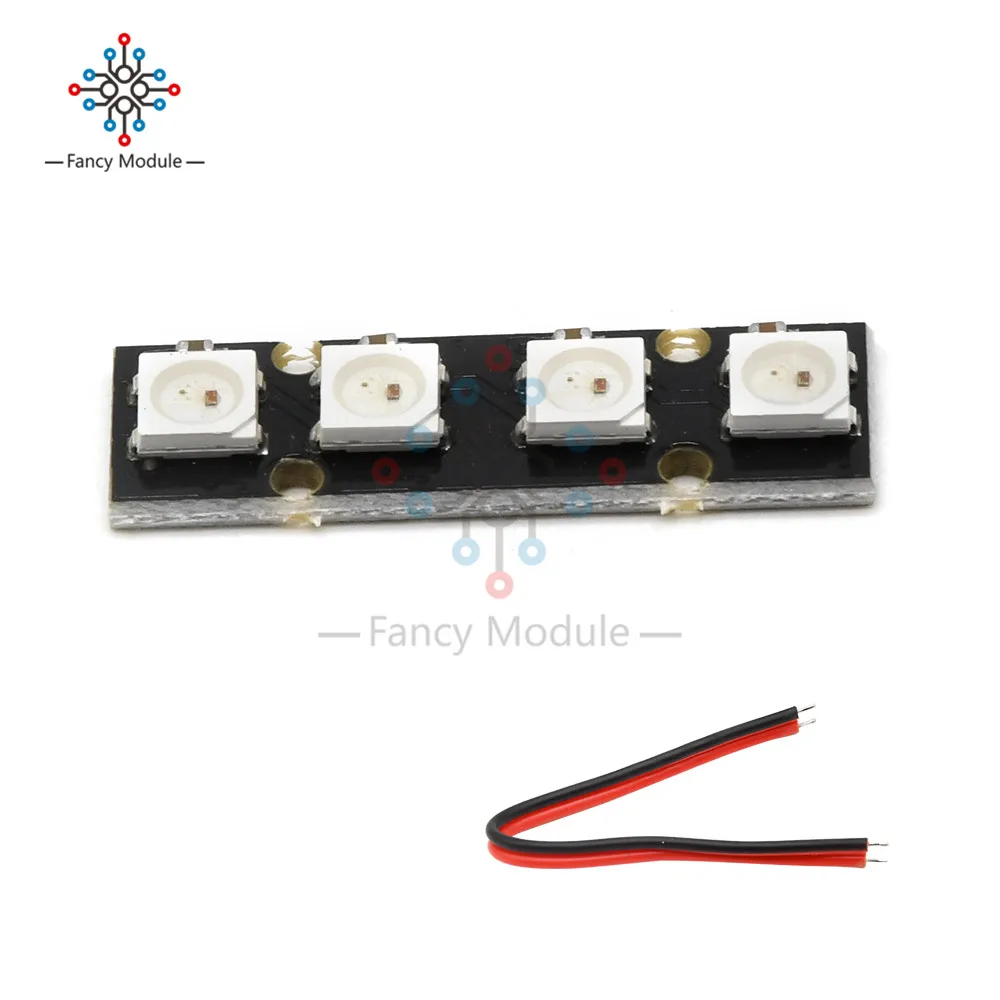 Программируемая Светодиодная лента WS2812B RGB5050 с F3 Naze32 CC3D для контроллера полета
