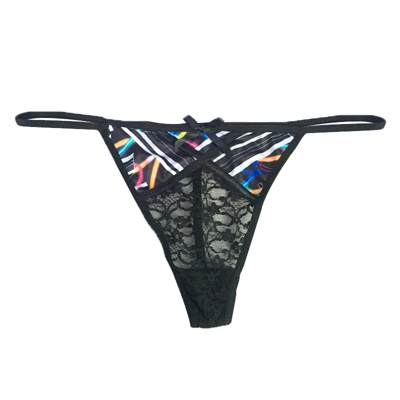 Mierside 5pcs/lot Random Fashion Lace Thongs Lucky Package Panties XS/S/M/L/XL/2XL/3XL/4XL/5XL