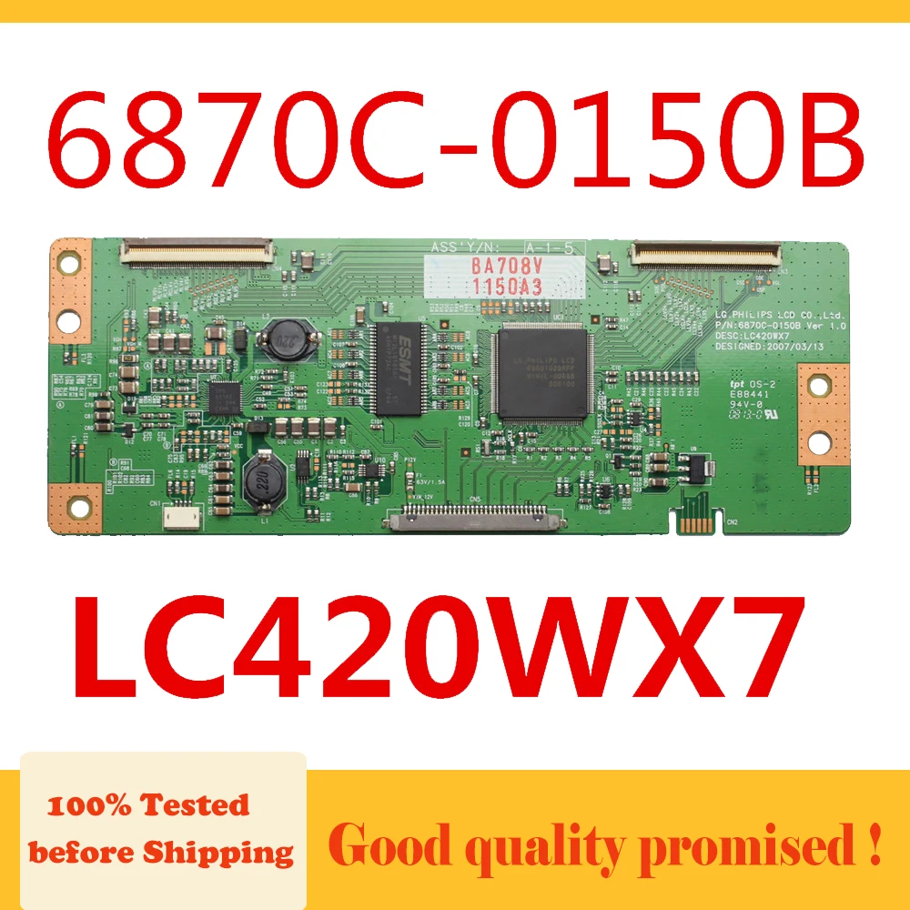 6870C 0150B LC420WX7 Tcon плата для телевизора логическая профессиональная испытательная