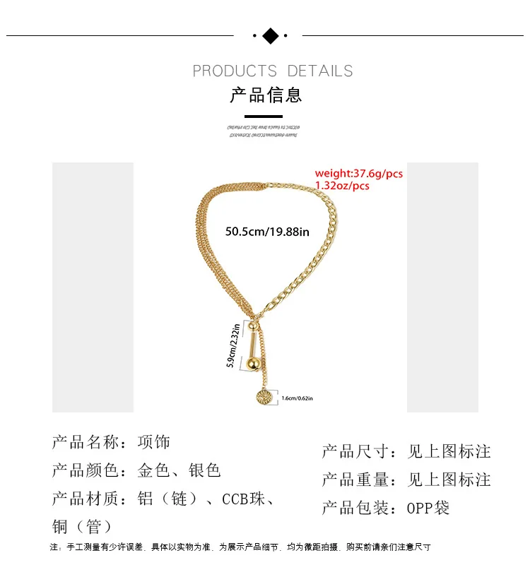 

Bizuteria Damska Chain Necklace Collares Para Mujer Vintage Collares Mujer Pendant Necklace Vintage Ecklace Small Chain Necklace