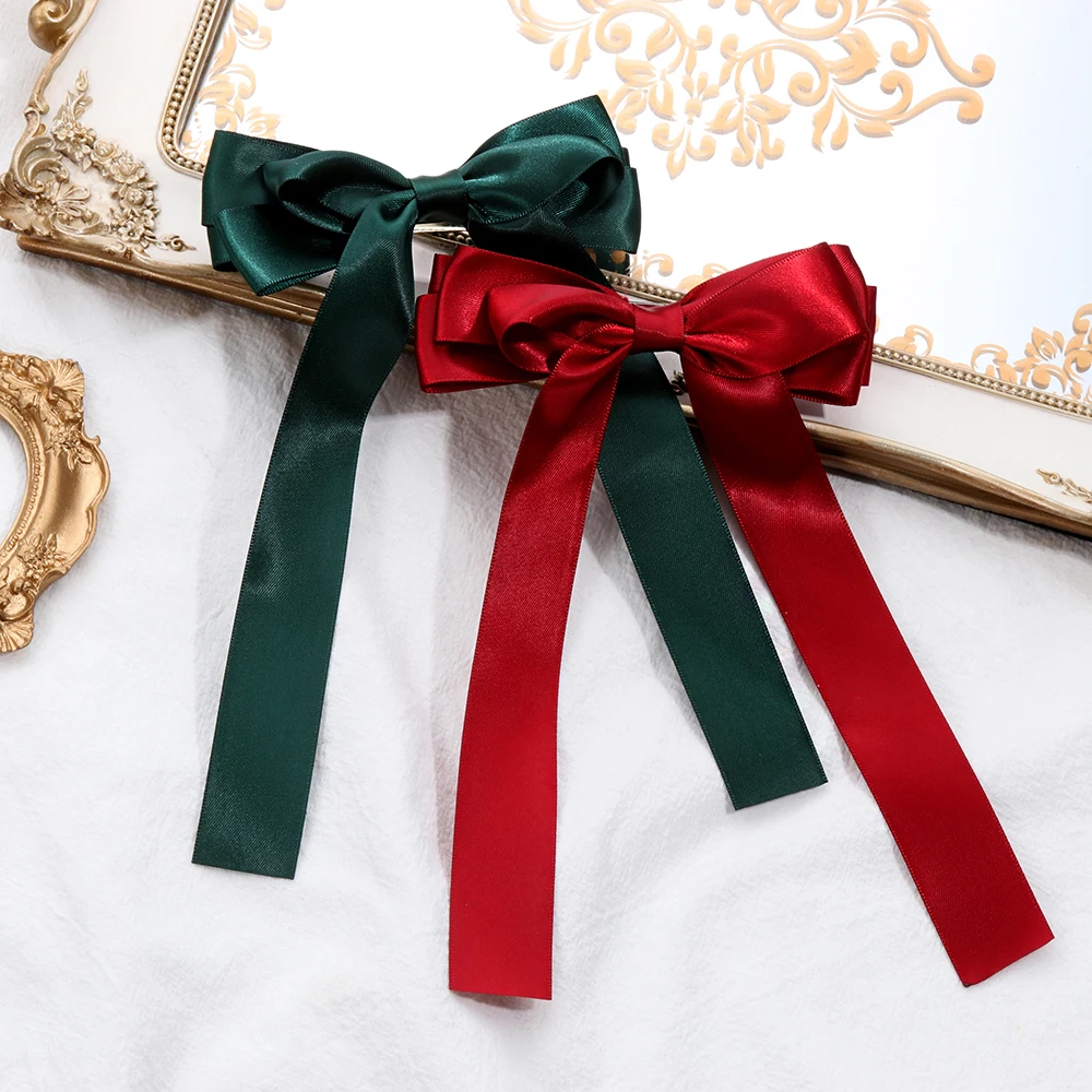 Женская лента с бантом завязки для волос заколки Бабочка бант Шпилька аксессуары