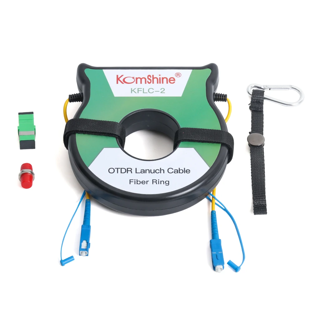 Komshine SM singlemode OTDR Launch Cable Ring ,OTDR Dead Zone Eliminator,150m,300m,500m,1000m fiber ring