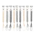 Винтаж плетеный хлопок соски с цепочкой, зажимы для пустышки детская пустышка на цепочке с прищепкой, держатель плечевой ремень куртка из искусственной кожи для мальчиков и девочек Современная обувь унисекс-дизайн