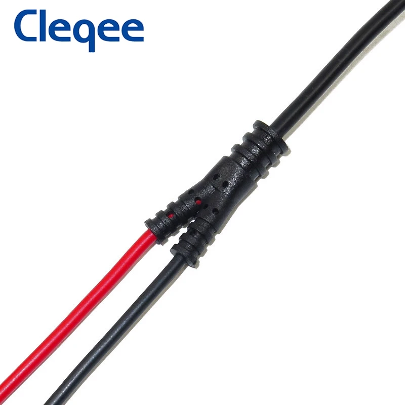 Cleqee P1003 BNC Q9 штекер к двойному зажиму типа крокодил коаксиальный кабель сделай сам