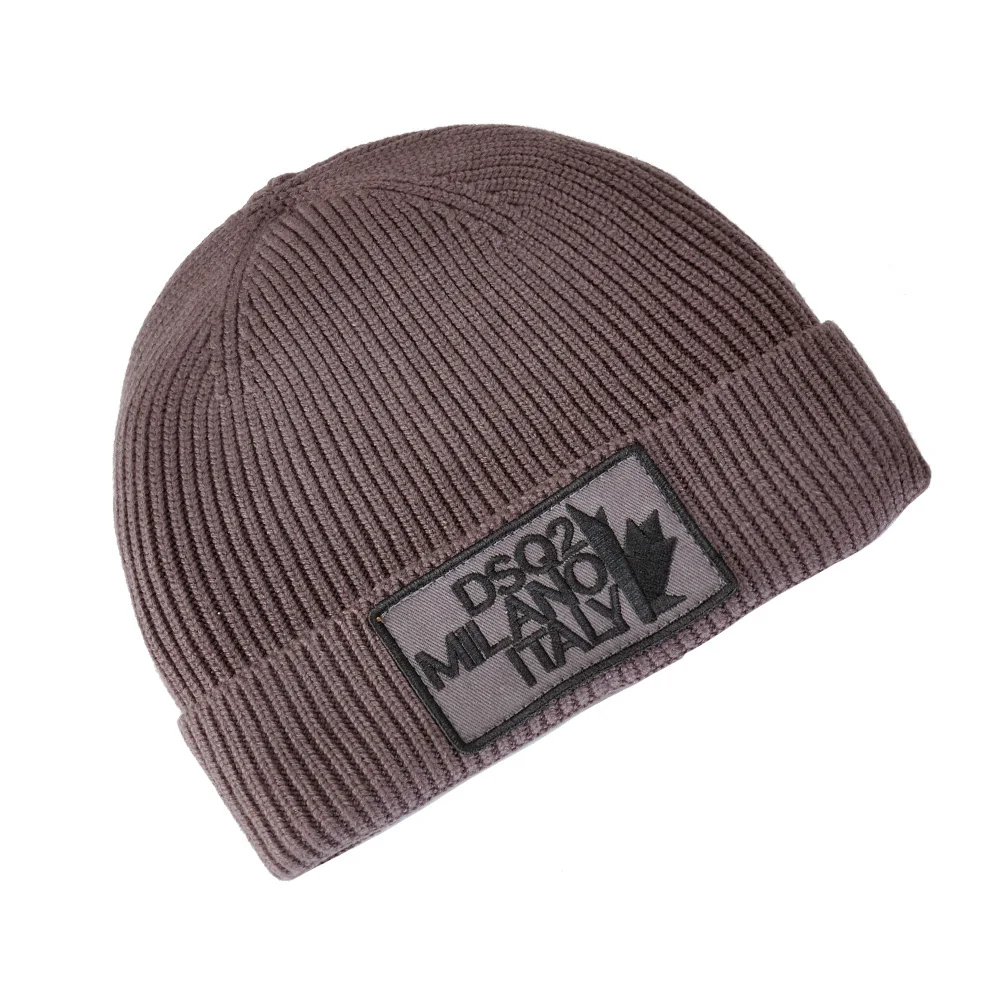 

DSQICOND2 Skullies Beanie DSQ2 вышитые лыжные вязаные шапки поступление вязаные зимние шапки Канады 100% хлопок мужская женская шляпа