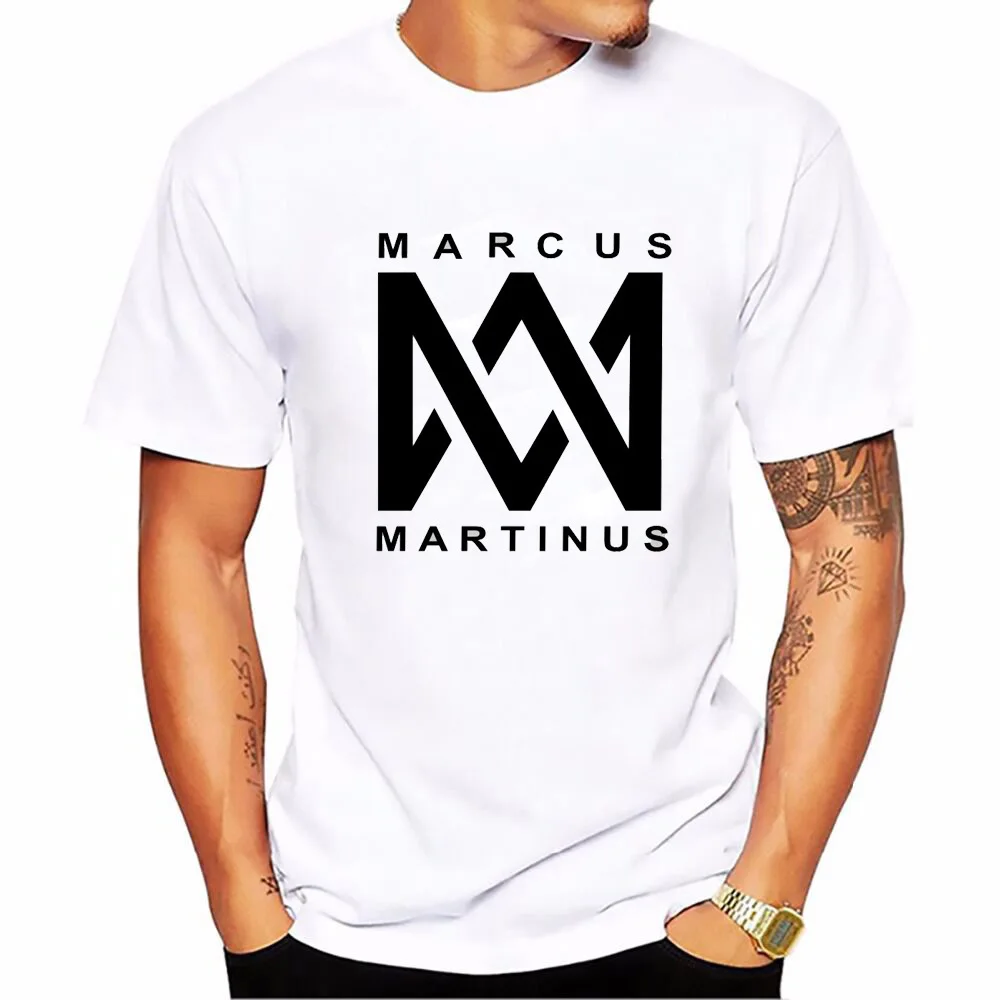 Мужская футболка Marcus Martinus крутая с 3D принтом топы короткими рукавами для фанатов