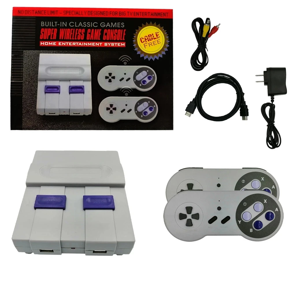 Мини HD AV беспроводной ретро видео Игровая приставка с джойстиком TV Ручной