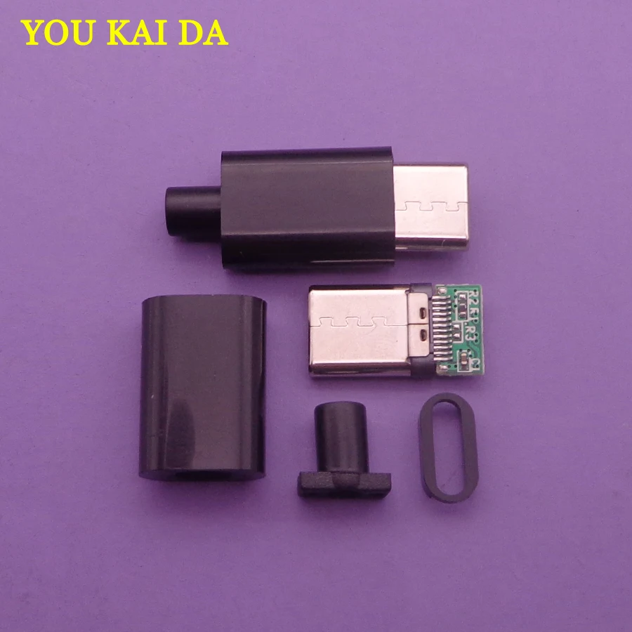 2 шт. штекеры USB 3 1 типа C 0 папа|Соединители| |
